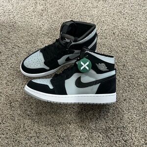 Nike Jordan 1 High Zoom CMFT Black Light Smoke Grey Size Men’s 8 NEW